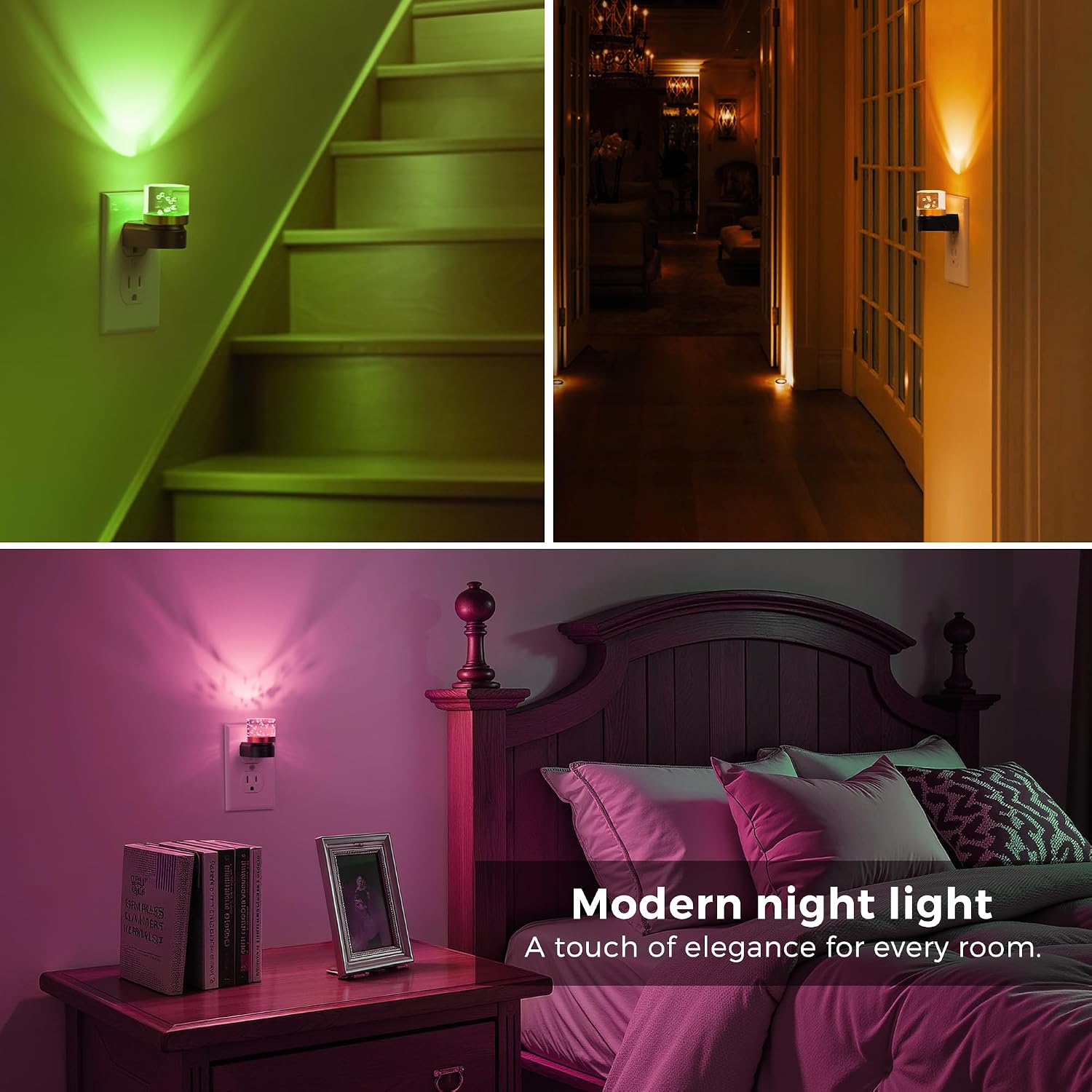 Detalle de LOHAS LED Night Light, 9 Colors