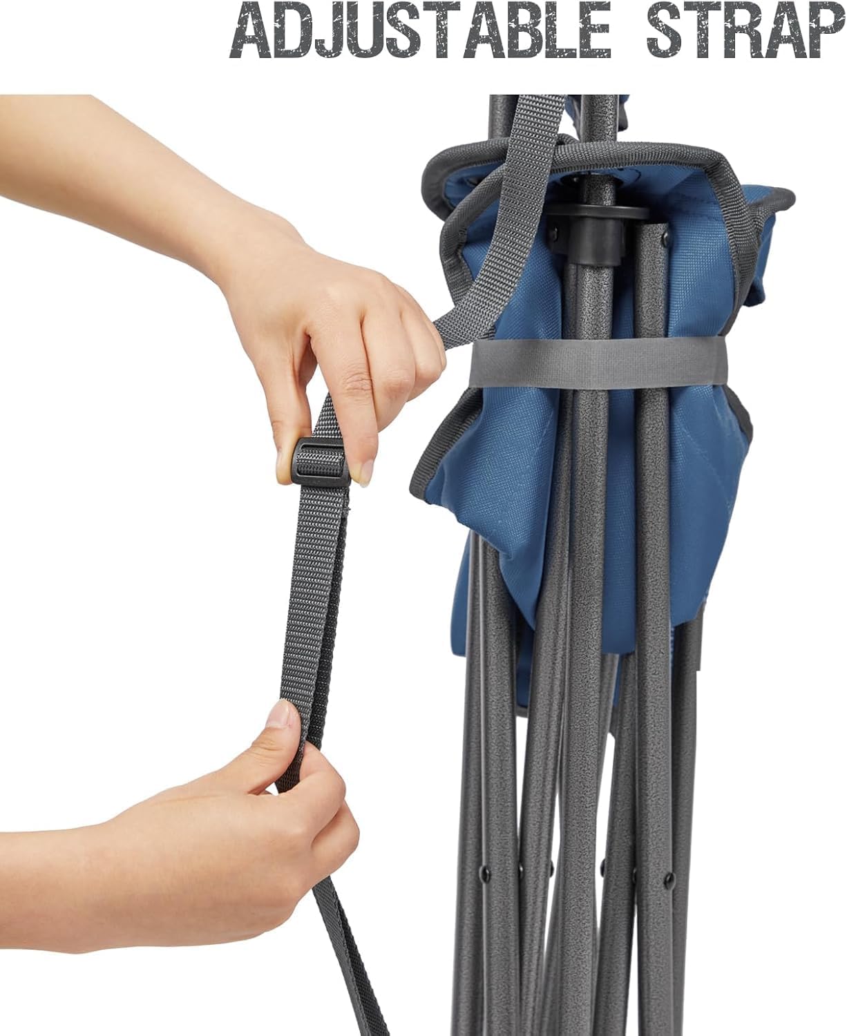 Thumbnail 5 de Portal Folding Camping Stool with Backrest Portable Collapsible Seat (Lightweight Travel Chair)