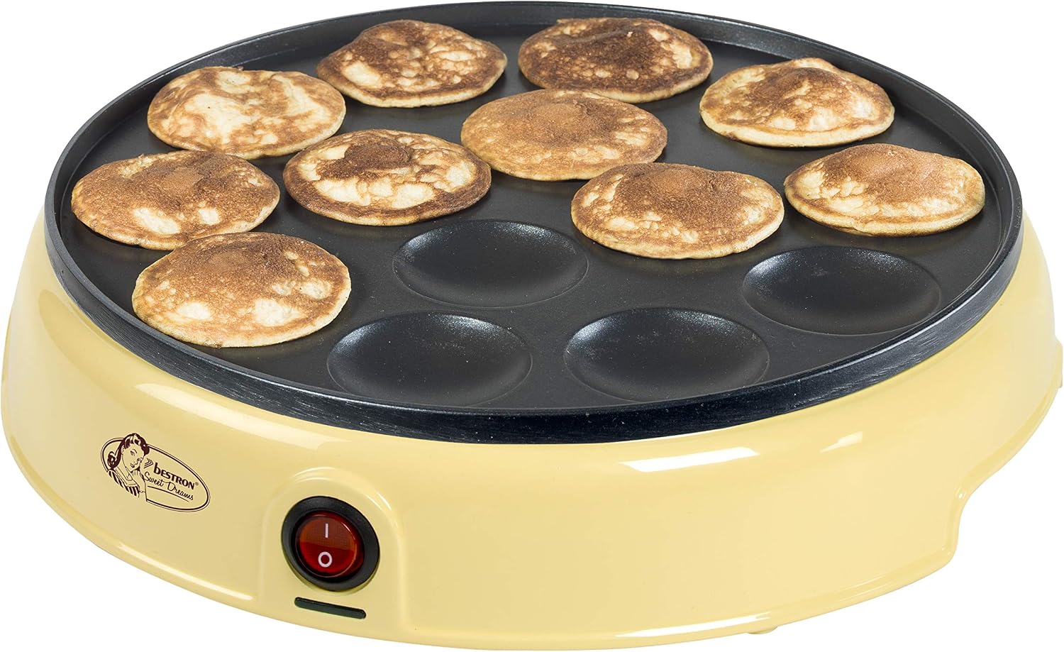Detalle de Bestron Poffertjes Maker 800 W mini pancakes