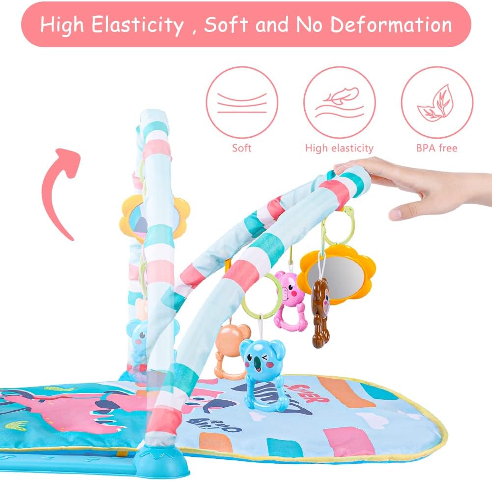 Thumbnail 4 de AOMIG Baby Play Mat with Piano 76cm