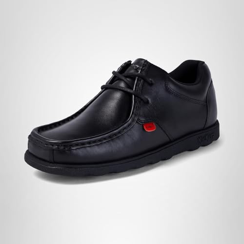 Thumbnail 6 de Kickers Mens Fragma Lace Up Moc Toe Leather Shoes – Black, 6 UK