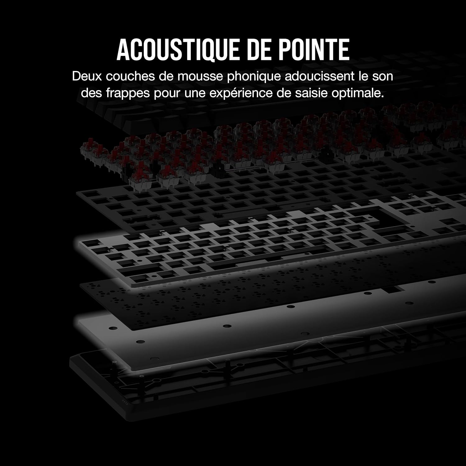 Thumbnail 6 de CORSAIR K70 CORE Clavier Mécanique RGB Noir