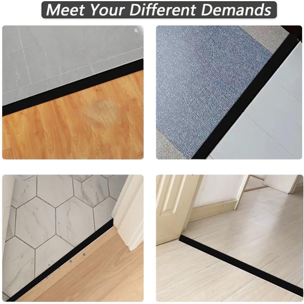 Detalle 1 de Laminate threshold strip 5cm PVC 3m