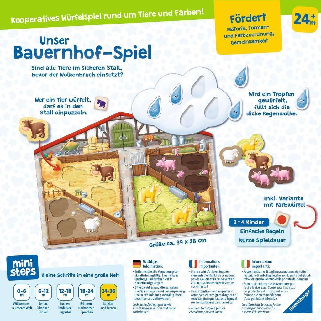 Thumbnail 1 de Ravensburger ministeps 4173 Unser Bauernhof