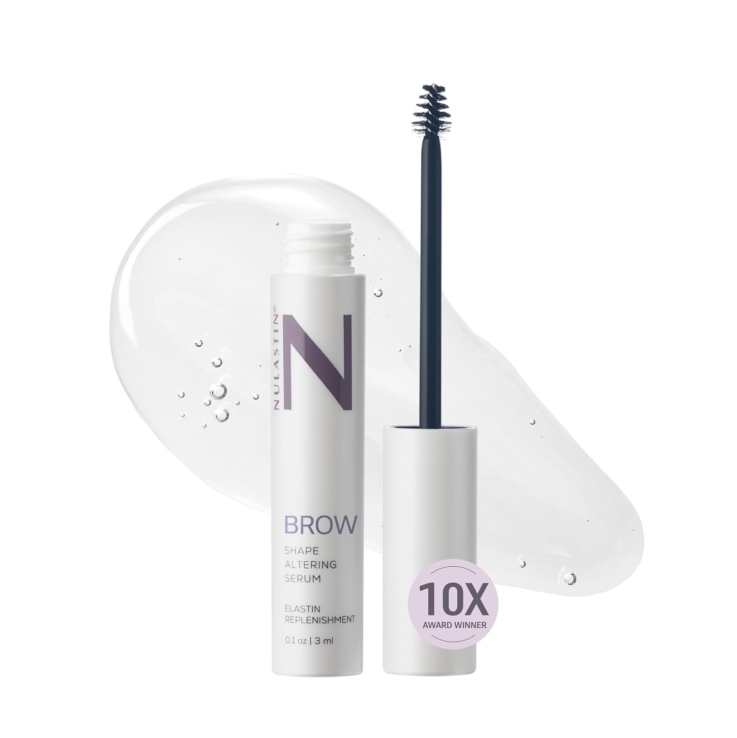 Detalle de NULASTIN Shape Altering Eyebrow Serum (0.1 Fl Oz) for Sparse, Thinning-Looking Brows