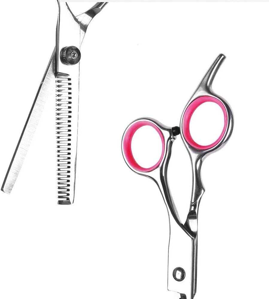 Detalle de AILOVA Pet Scissors 6” Stainless Steel Straight Grooming Scissors for Dogs and Cats