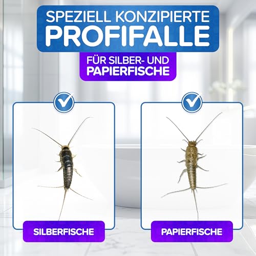 Thumbnail 2 de Patronus Silberfischfalle [18x]: Klebefallen zur Befallsermittlung