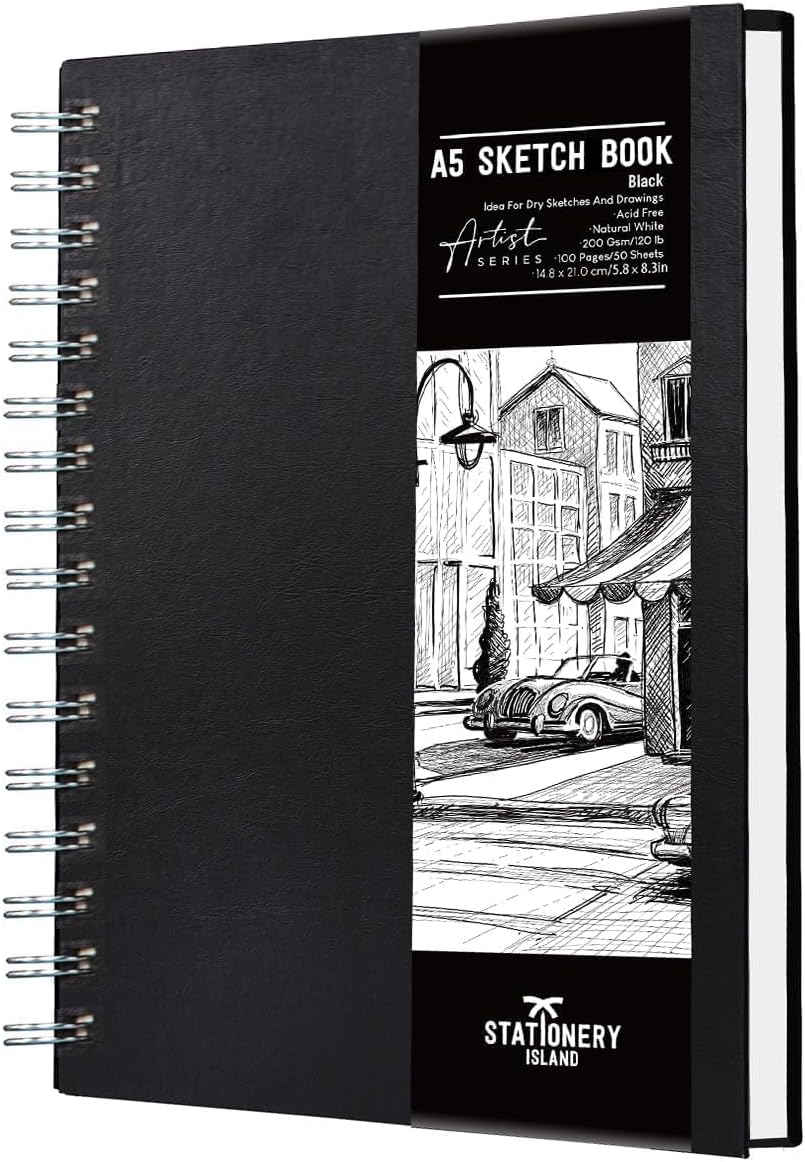 Detalle de Stationery Island A5 Sketch Pad