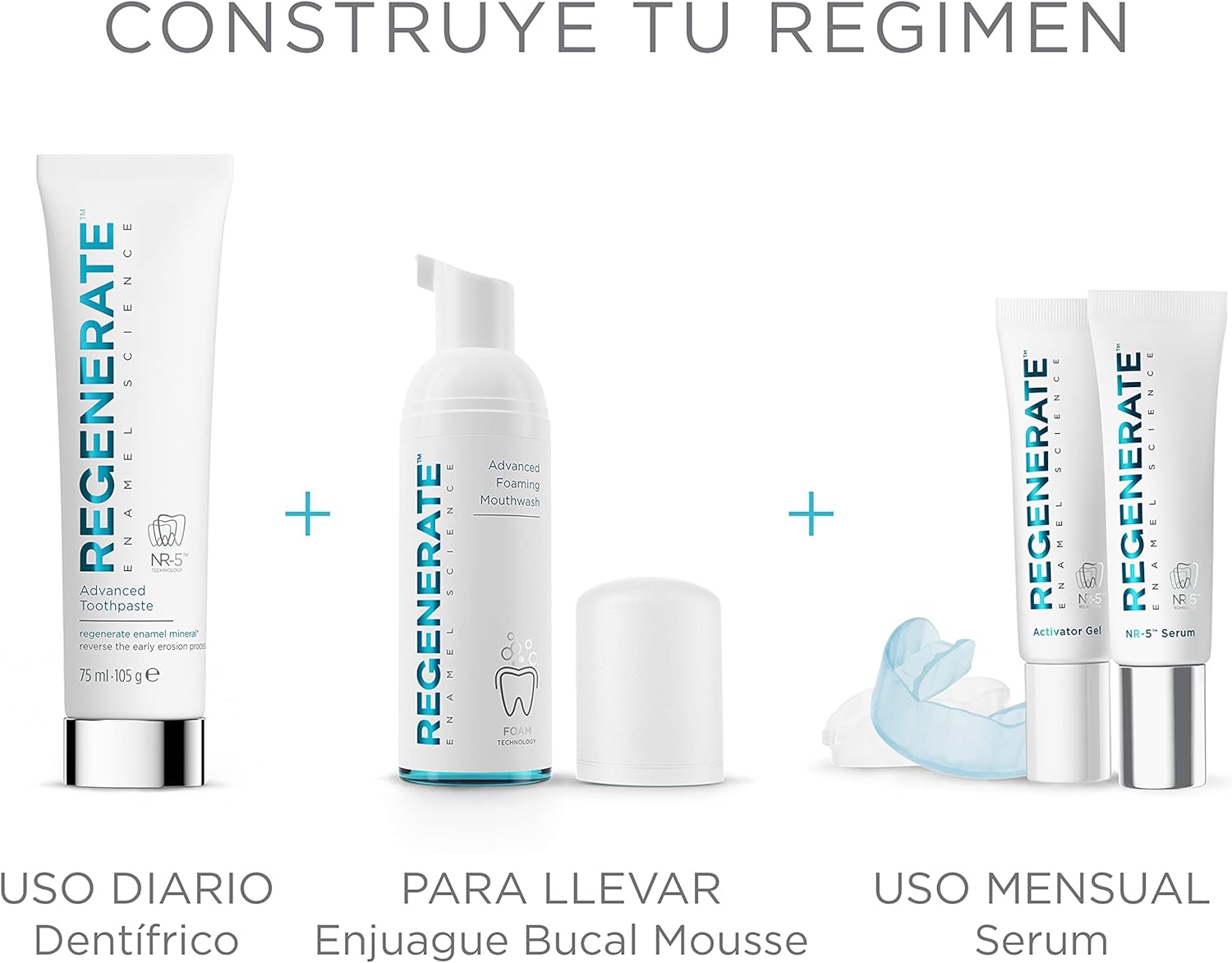 Thumbnail 5 de Regenerate Mousse Avanzado Enjuague Bucal 50ml 🦷