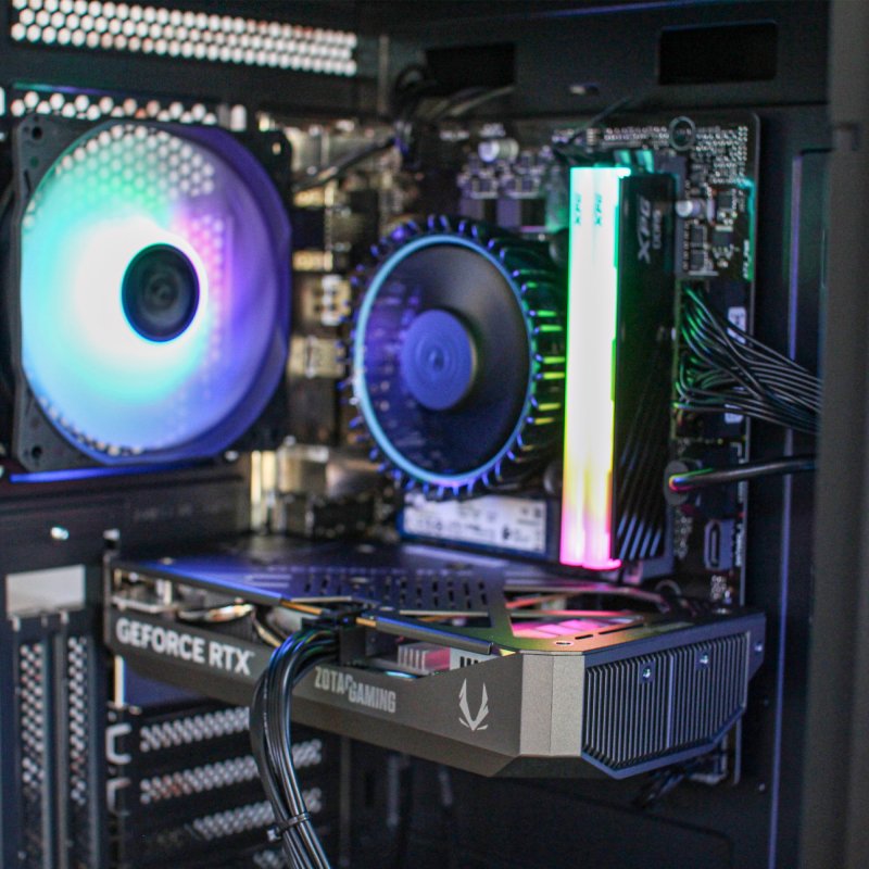 Thumbnail 2 de PCM Mustang Intel Core i5-12400F Gaming PC 🖥