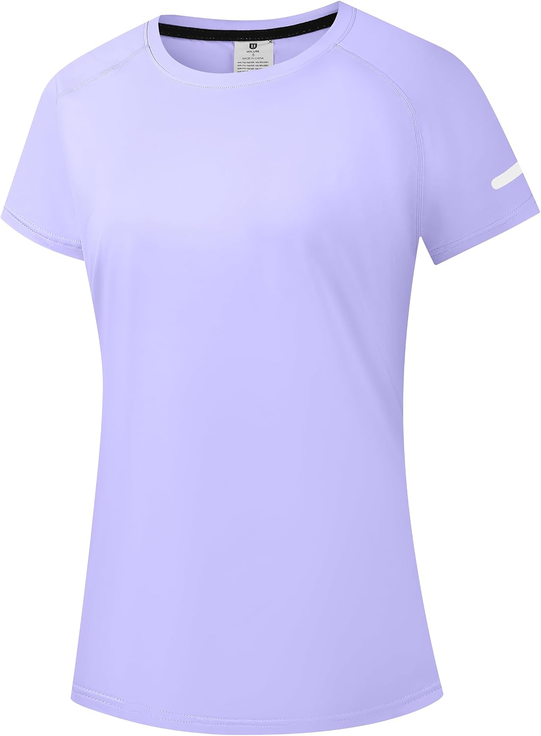 Detalle de Damen Rash Guard UPF 50+ (Kurz-/Langarm) – schnelltrocknendes SPF-UV-Shirt für Schwimmen & Outdoor