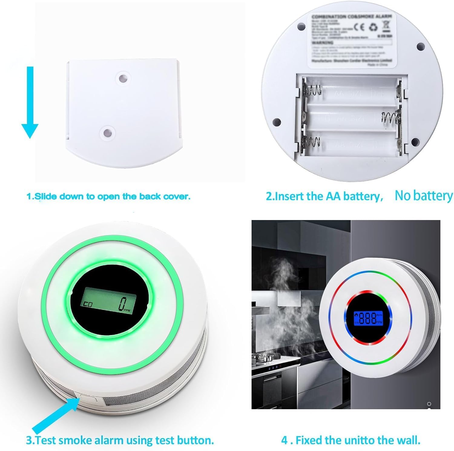 Thumbnail 5 de Smoke and Carbon Monoxide Alarm 85 dB