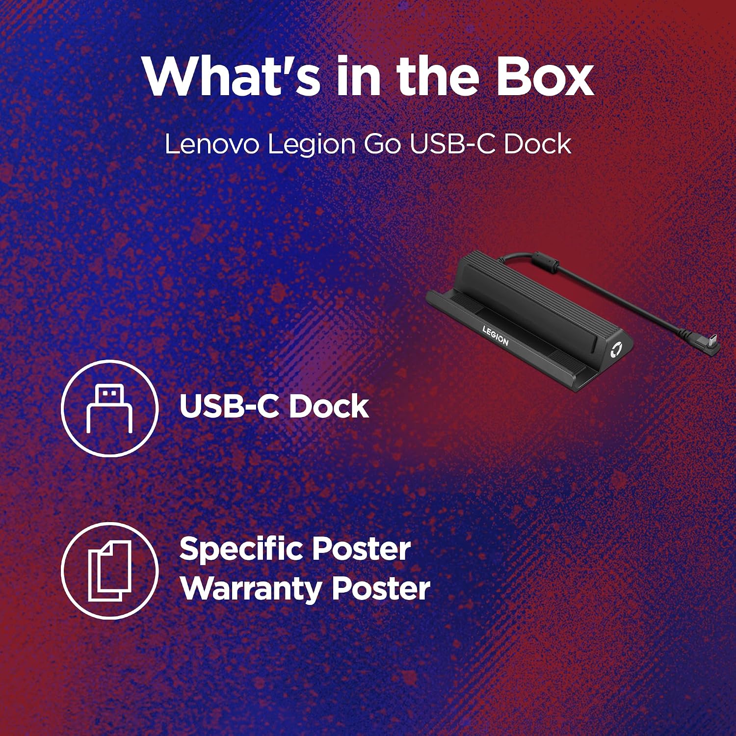 Detalle de Lenovo Legion Go USB-C Docking Station