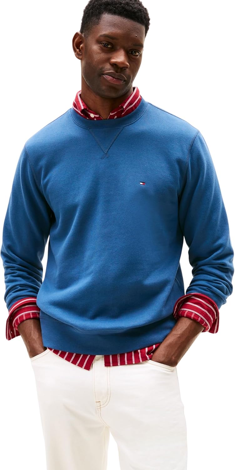 Detalle de Tommy Hilfiger Sweat homme Seasonal Fleece à col roulé