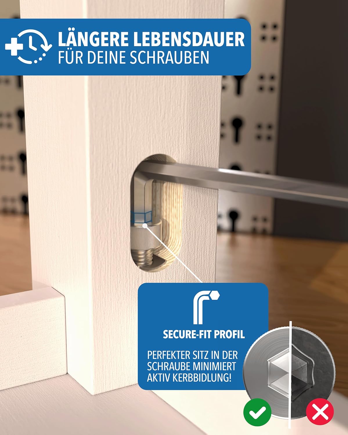 Detalle 2 de STONE REEF Innensechskantschlüssel Set 13‑tlg.