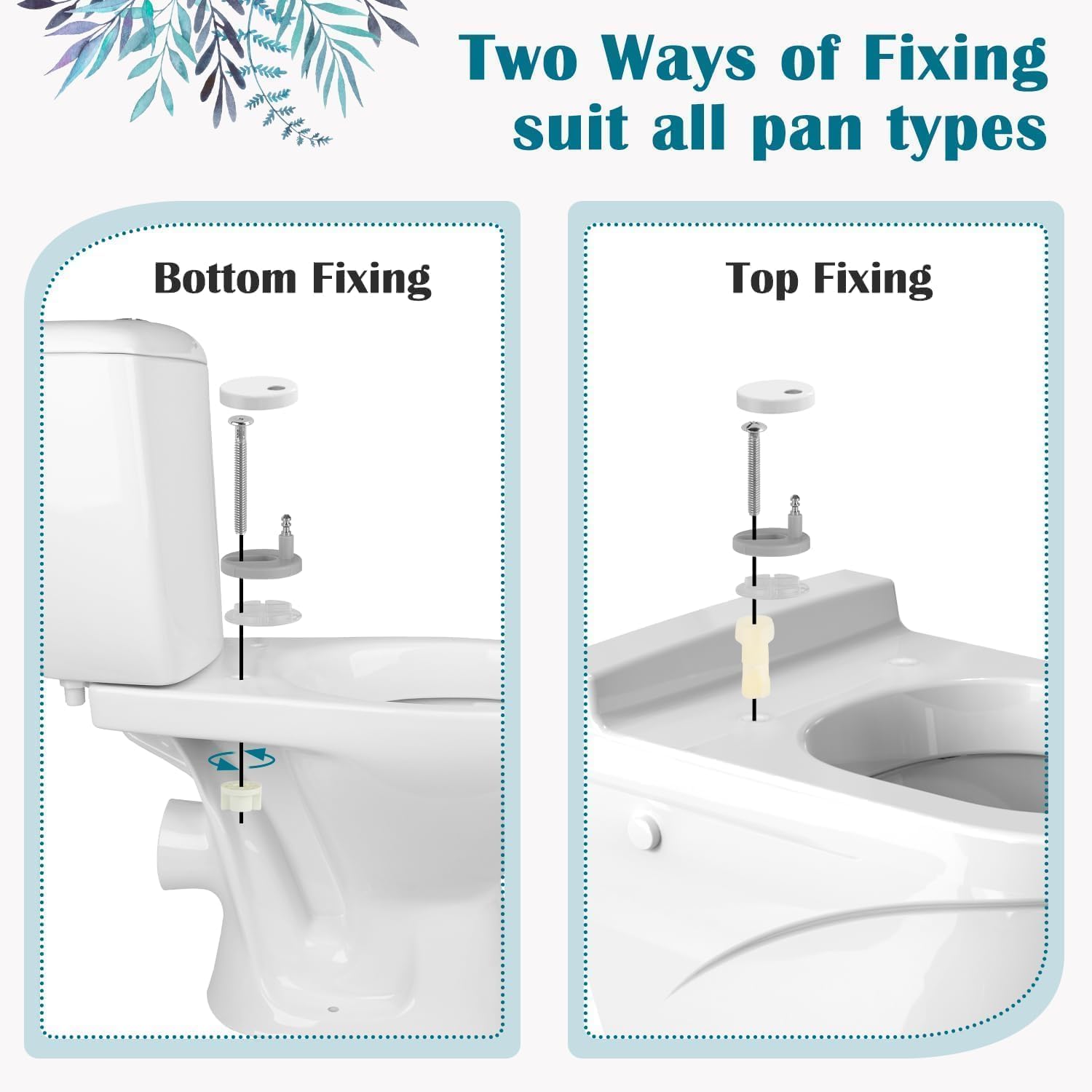 Thumbnail 5 de STOREMIC Toilet Seat Soft Close with Quick Release