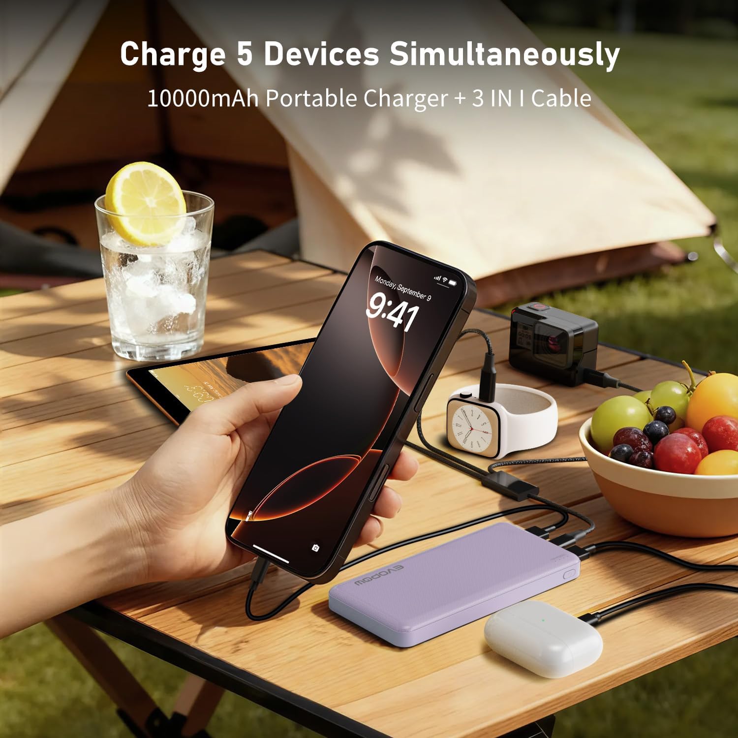 Detalle de Evopow Power Bank 10000mAh