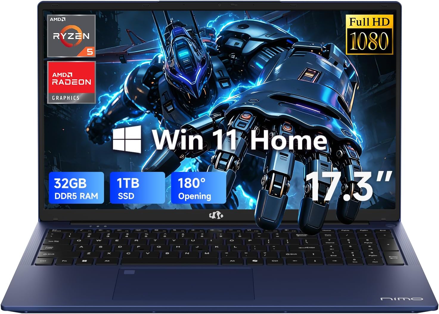 Detalle de Gaming Laptop 17.3-Inch Display