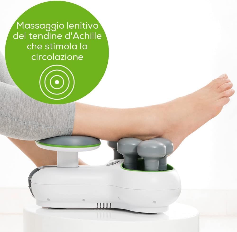 Detalle de Beurer FM 200 Achillomed Massaggiatore per Tendine d’Achille – 6 testine rotanti, 2 velocità e 2 direzioni