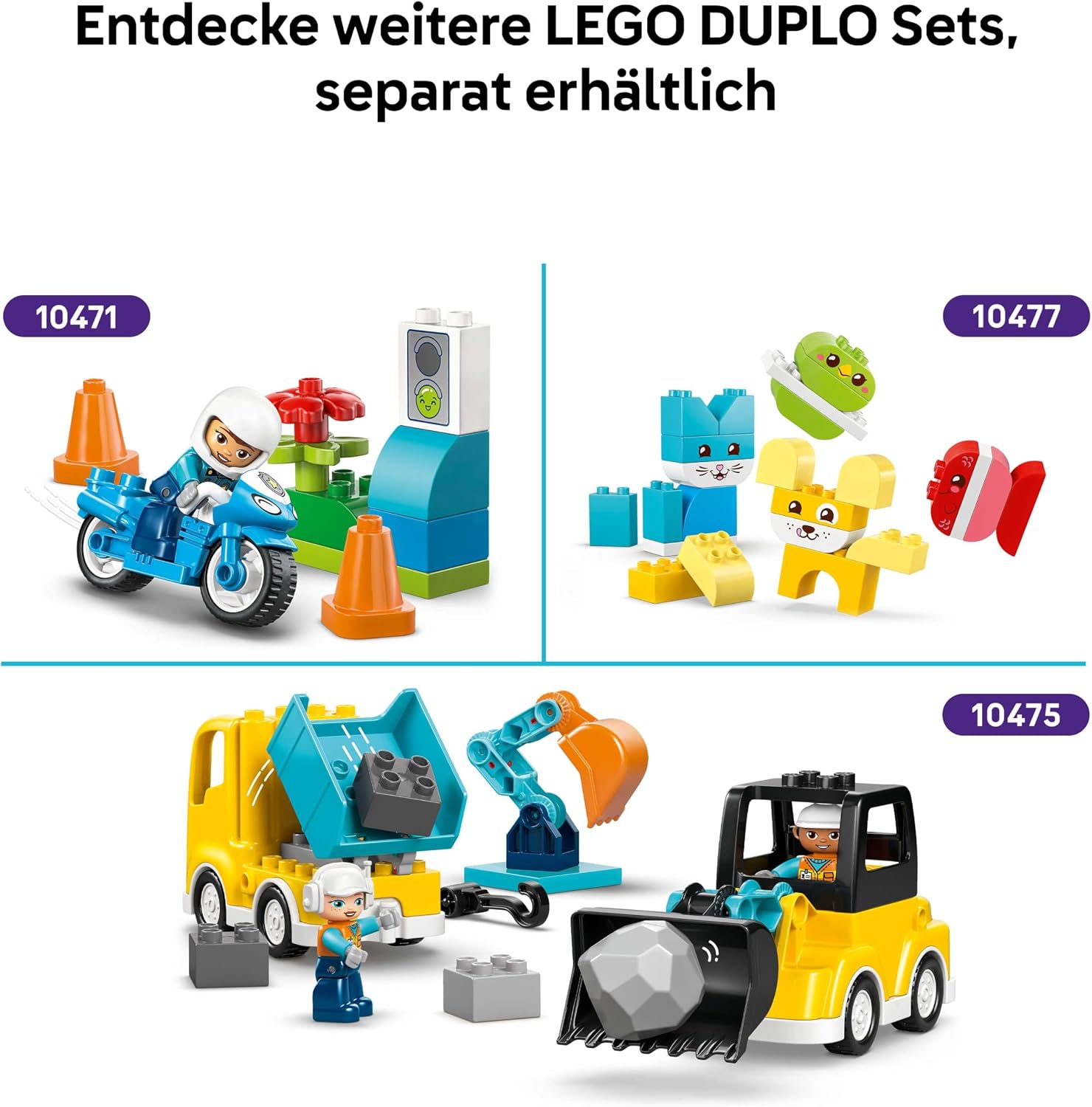 Thumbnail 6 de LEGO DUPLO Town Löschauto Löschfahrzeug 10473