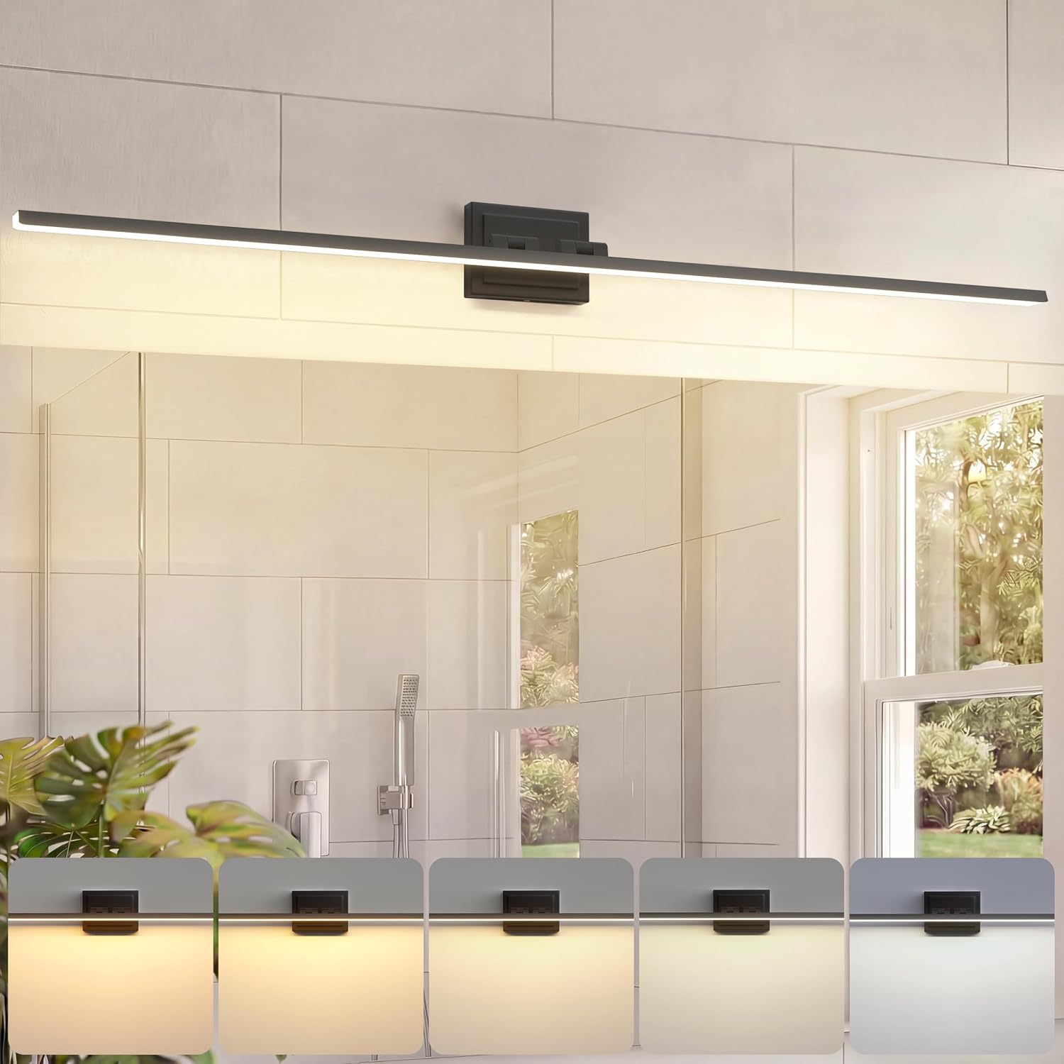 Detalle de VOLISUN LED vanity light, 55-inch