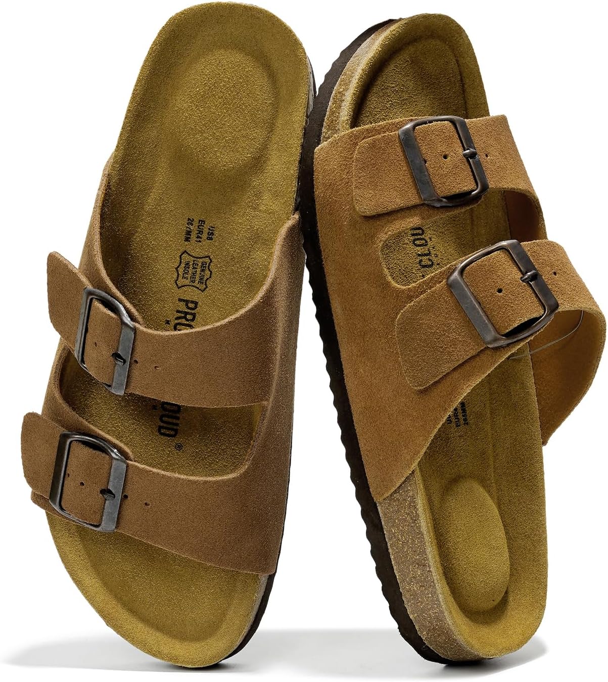 Detalle 2 de Project Cloud Heritage Leather Men’s Sandals 100%
