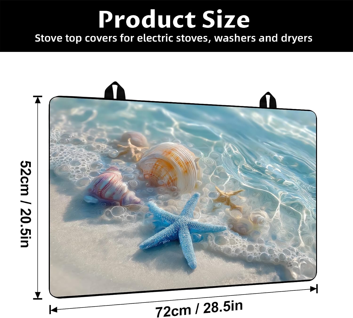 Detalle 2 de BVBOX Electric Stove Top Cover Mat, 28.5 x 20.5 in