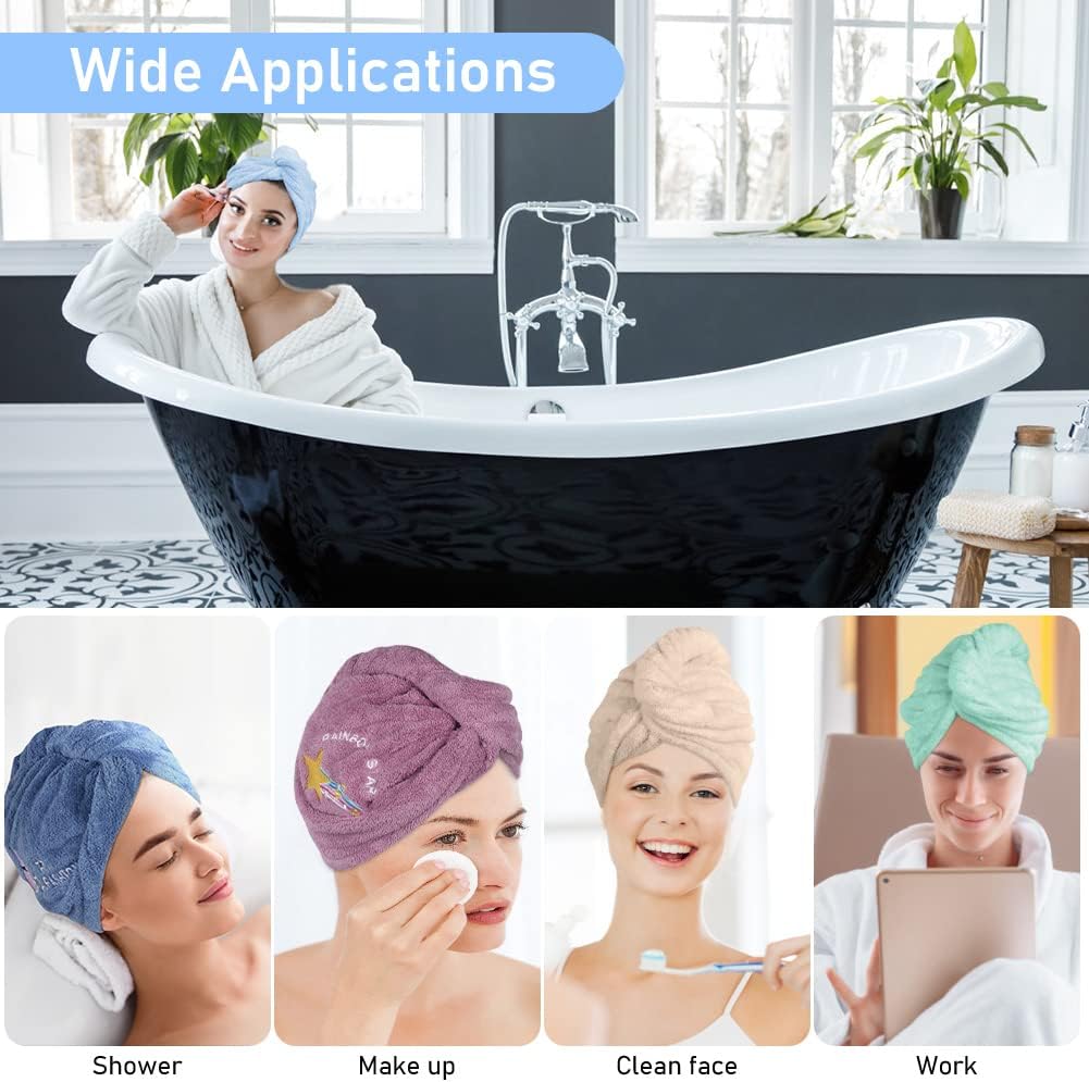 Thumbnail 6 de URAQT C2-B221121-FBA microvezel haartulband, 3-pack met knoopsluiting