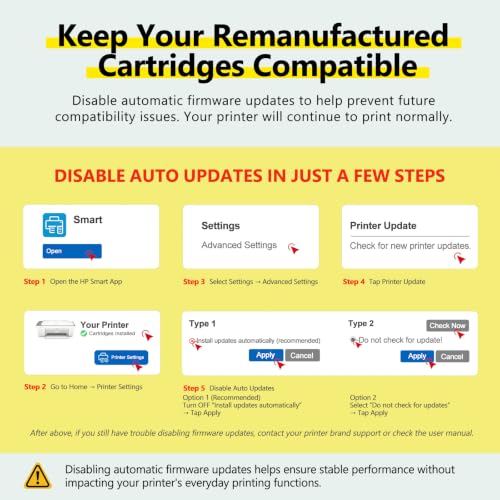Thumbnail 7 de COLORETTO 305XL Cartucce Nero per HP 305 XL – Compatibilità ampia e resa elevata