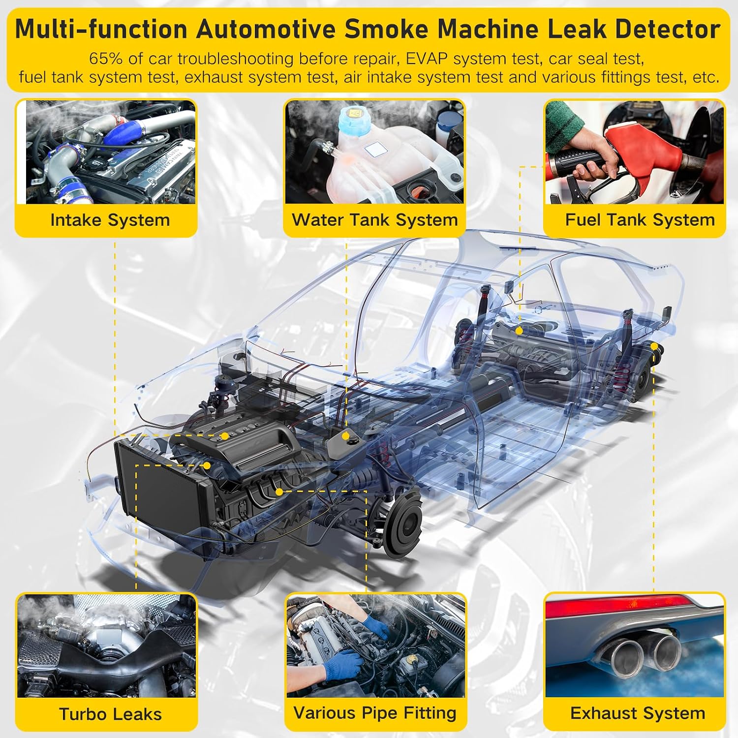 Thumbnail 6 de Solary Smoke Machine Leak Detector 12V