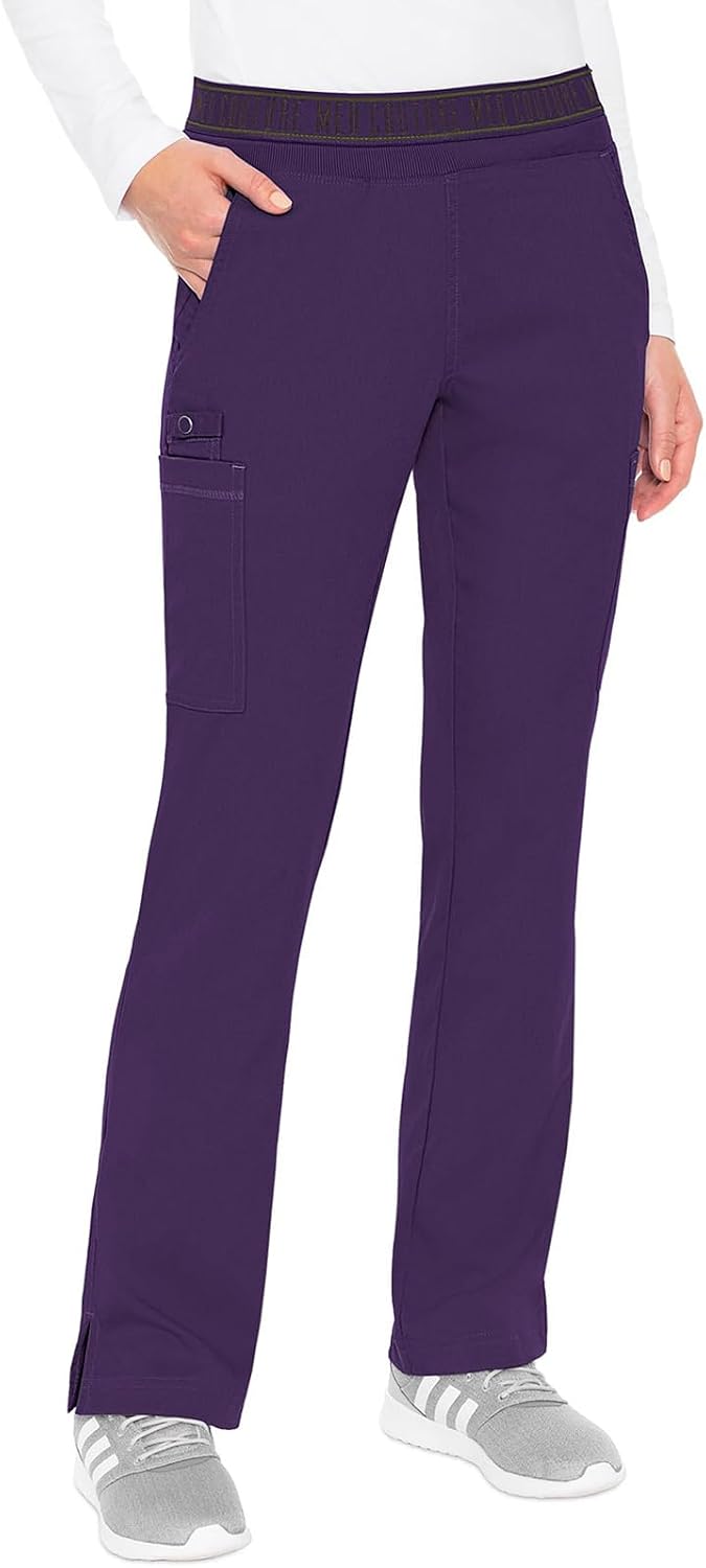 Detalle de Med Couture Women's Yoga Pull-On Pant with 7 Pockets (MC7739)