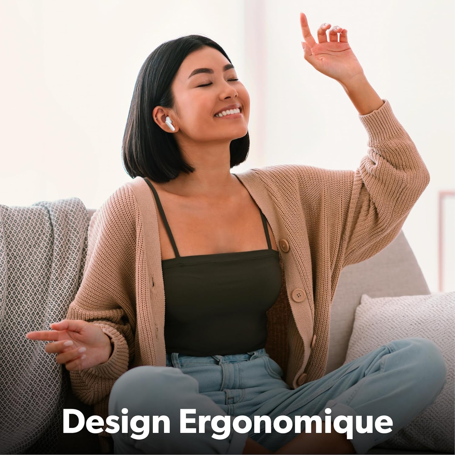 Thumbnail 4 de T'nB Collection Exclusiv’ Flower — écouteurs Bluetooth 5,3 semi intra-auriculaires avec micro intégré