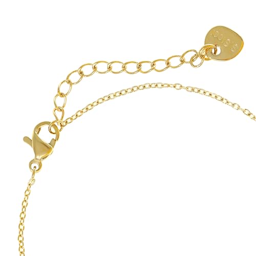 Detalle de Made by Nami Bracelet Femme Acier Inoxydable 316L Étoile Doré Réglable 16+3cm Hypoallergénique