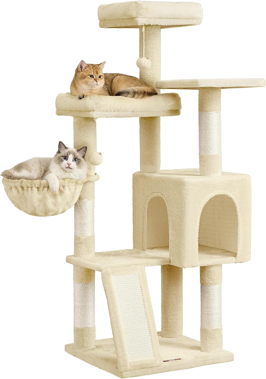 Detalle de Kratzbaum für Mehrkatzen 136 cm