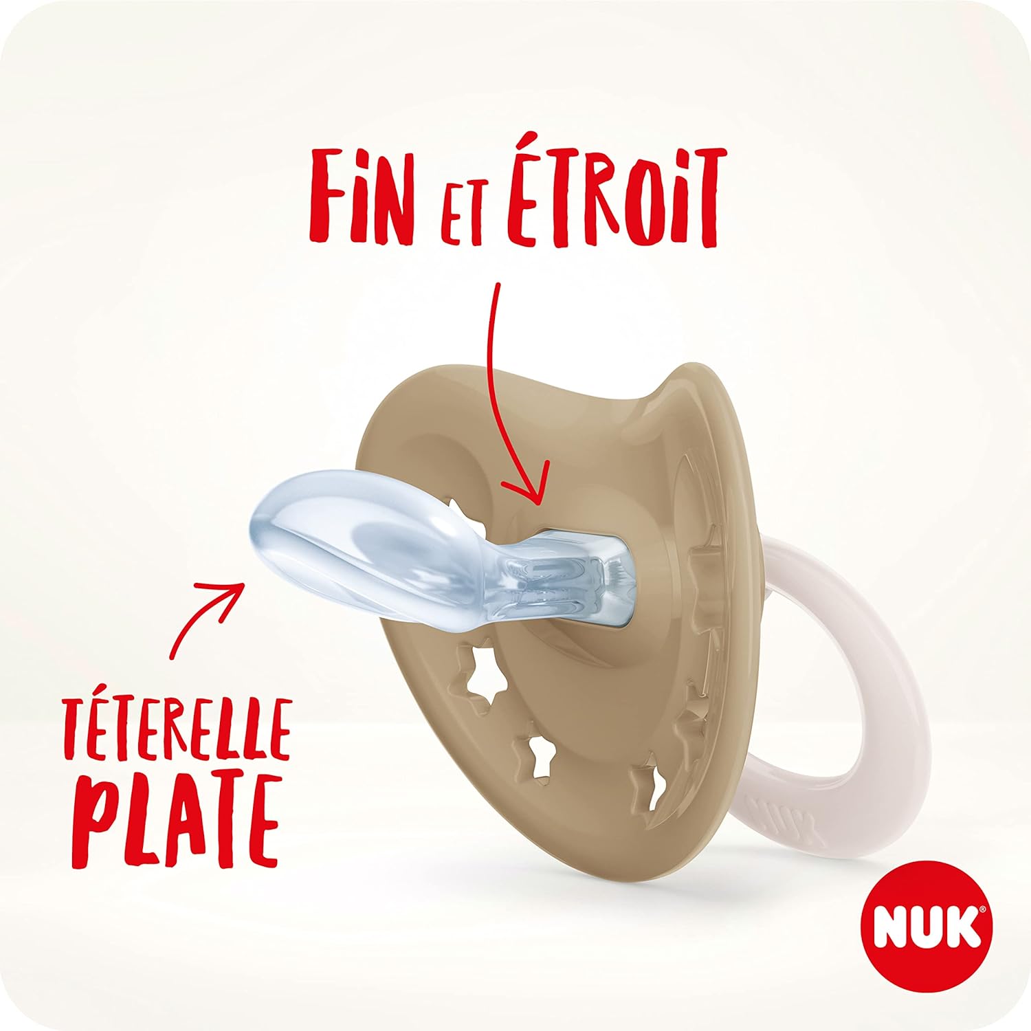 Thumbnail 3 de NUK Signature Day & Night – sucettes 6–18 mois en silicone, lot de 4 (forme cœur, phosphorescentes)