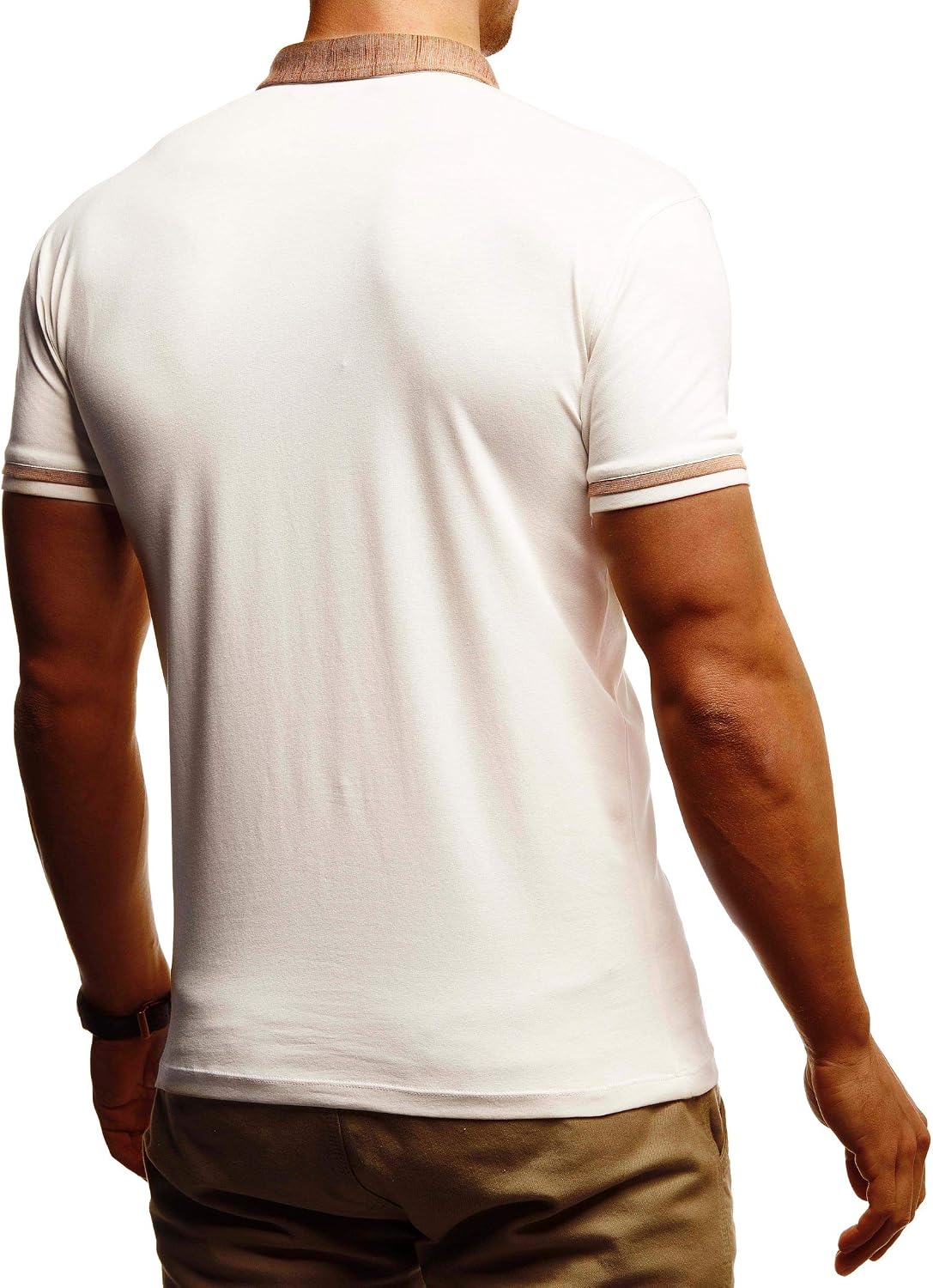 Thumbnail 2 de Leif Nelson LN1280 T-shirt polo homme