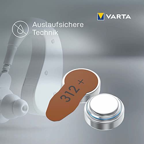Thumbnail 6 de VARTA Hörgerätebatterien Typ 312 braun – 60 Stück Vorratspack (1,45 V)