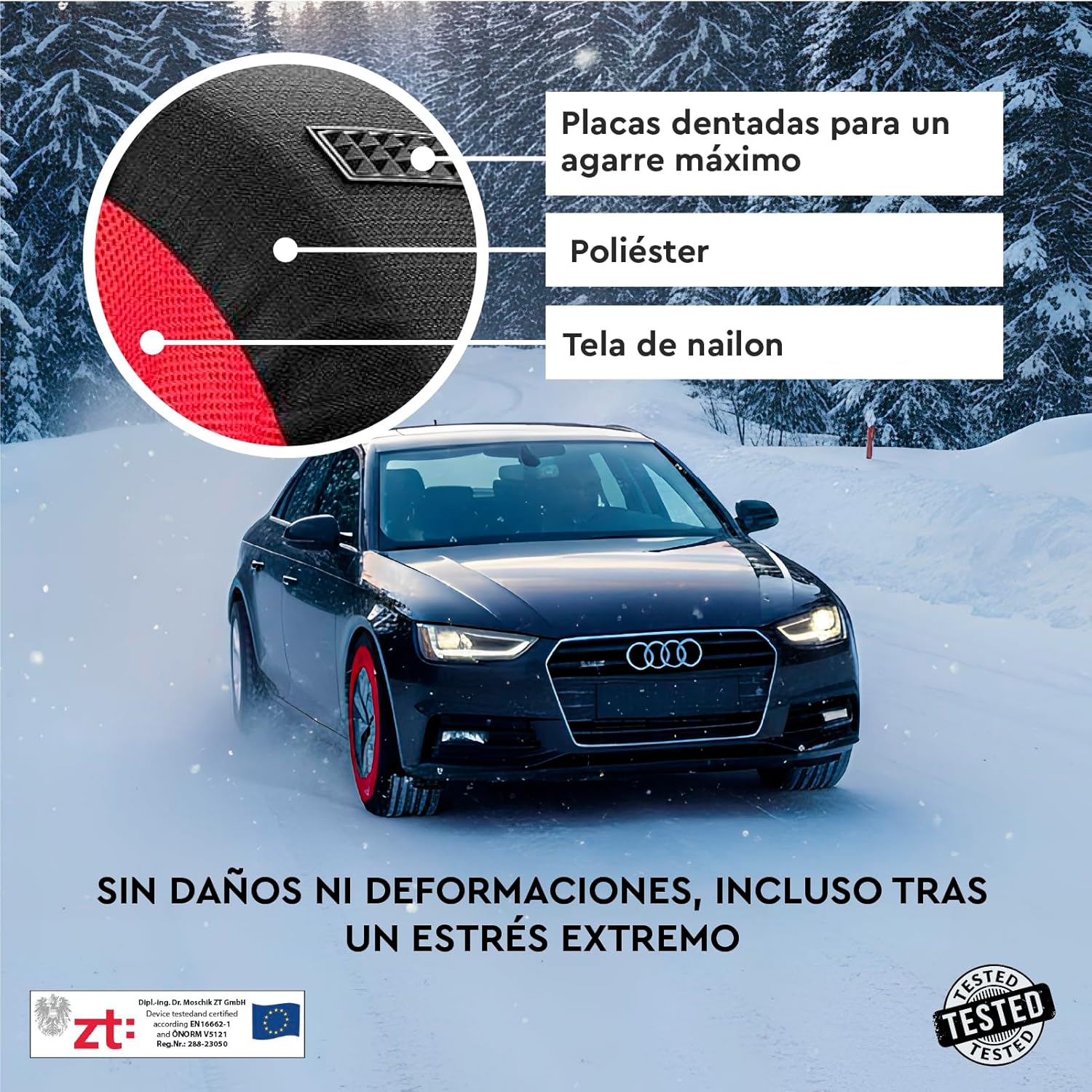 Thumbnail 3 de Eurocali Cadenas Textiles DriveOnSnow XXL 40 km/h