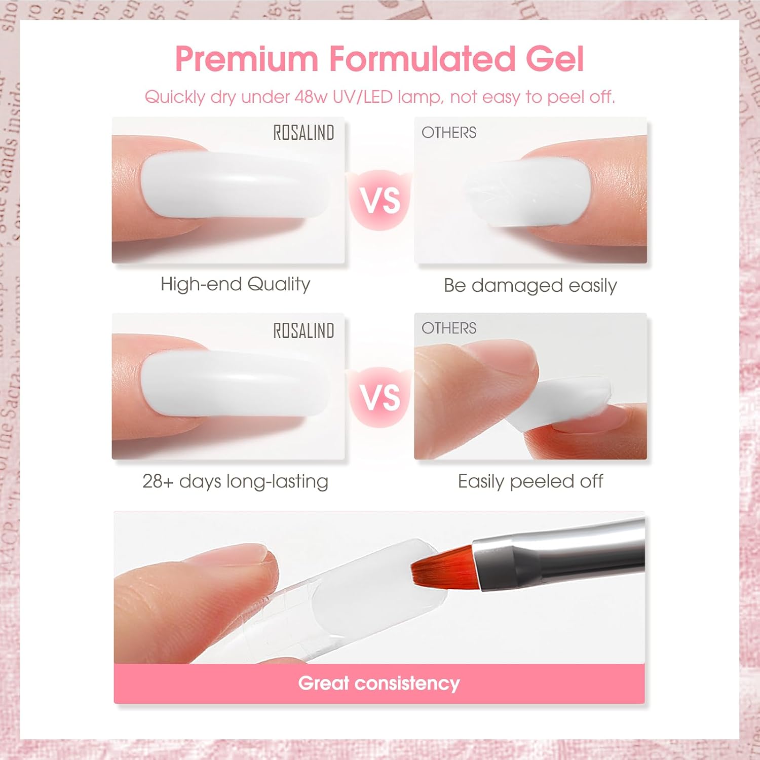 Thumbnail 4 de ROSALIND Poly Nail Gel, 60 ml