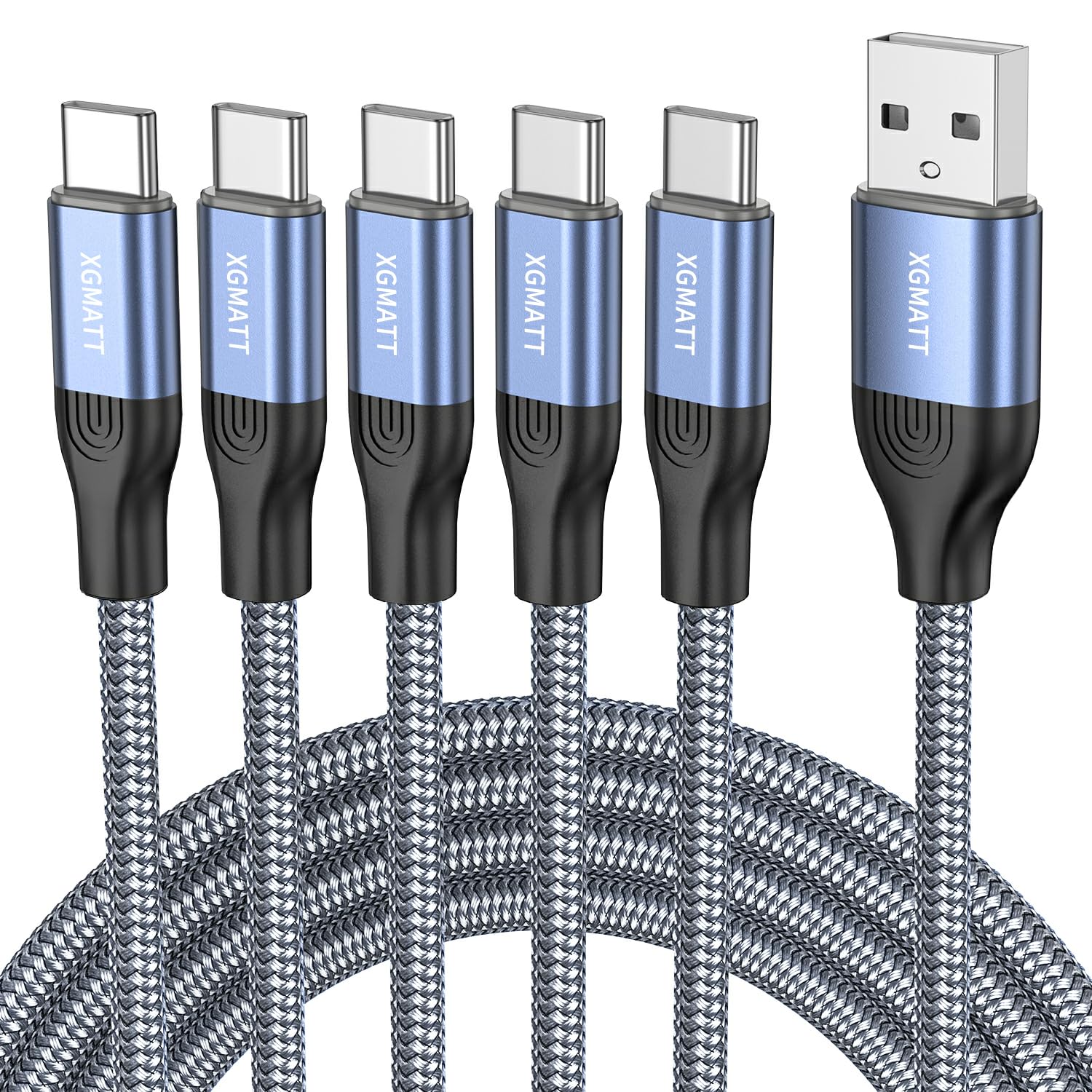 USB C Ladekabel 10 m, 3.1 A Schnellladen