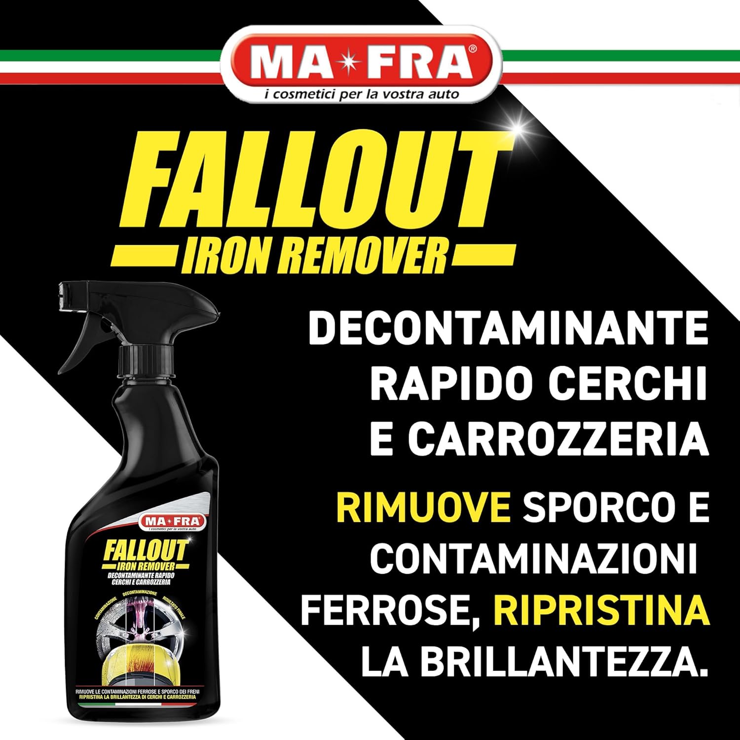 Thumbnail 1 de Ma-Fra Fallout Iron Remover 500 ml – Decontaminante rapido per carrozzeria e cerchi in lega