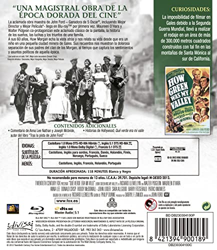Detalle 2 de Que Verde Era Mi Valle (How Green Was My Valley) – Blu-ray, Divisa Films