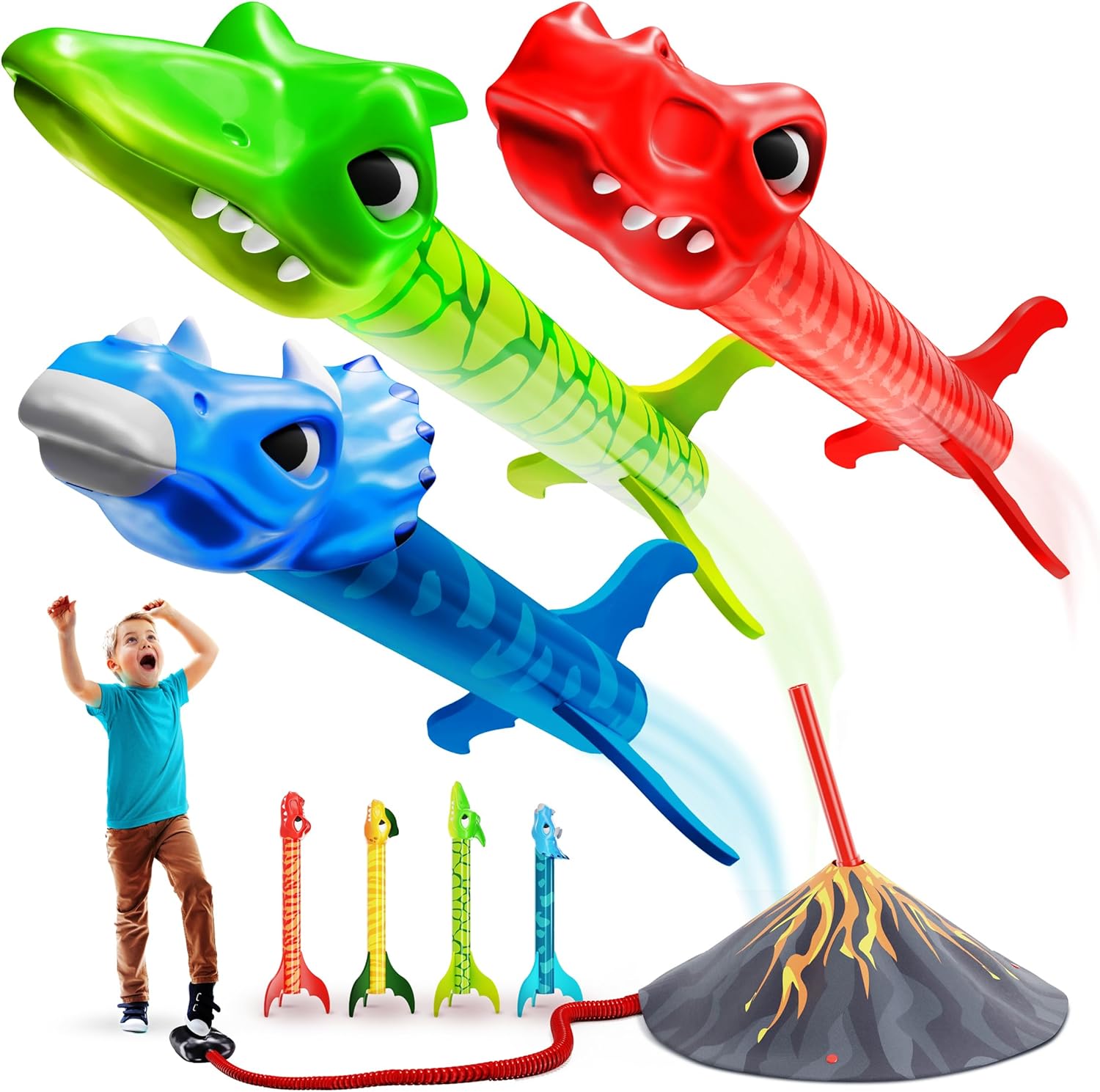 Detalle de Ninja Blast Dinosaur Rocket Launcher