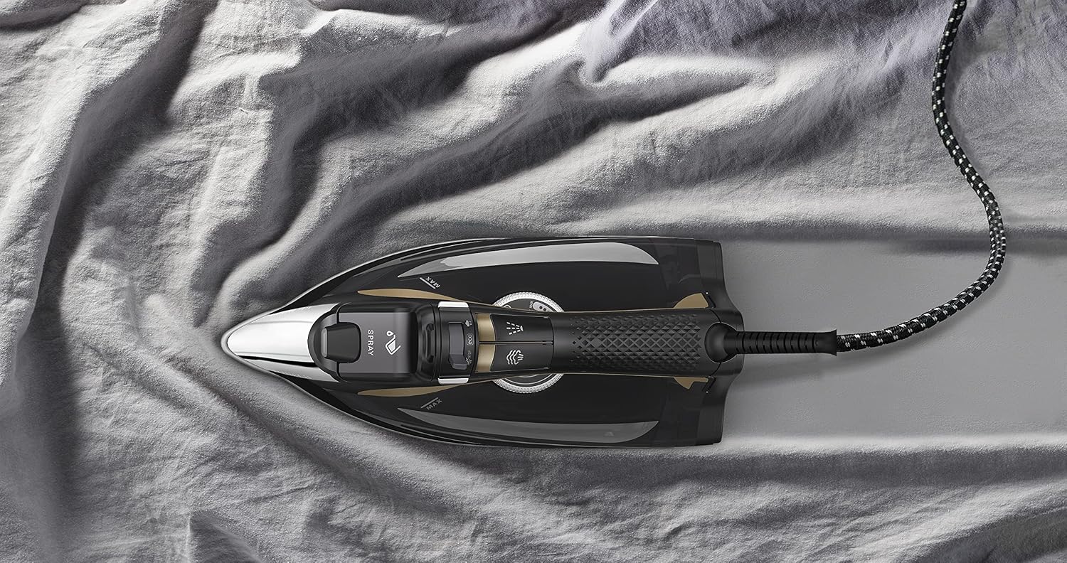 Detalle 2 de Rowenta Focus Excel DW5325D1 stoomstrijkijzer, 2.700 W, 45 g/min, brons