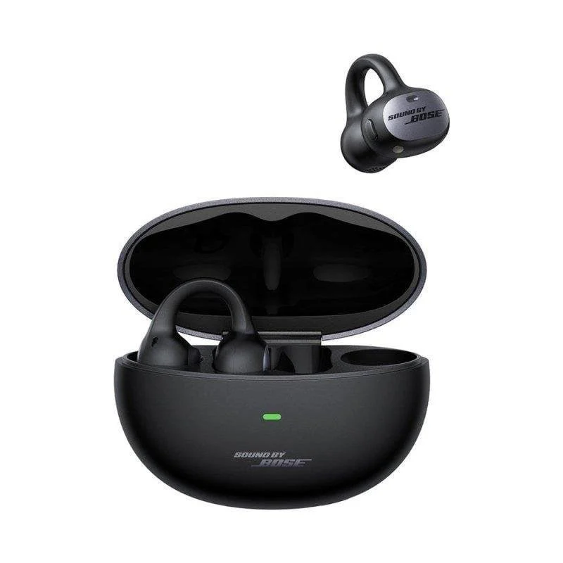 Detalle 2 de Baseus Inspire XC1 Sound by Bose auriculares inalámbricos Bluetooth de oreja abierta IP66 (negros)