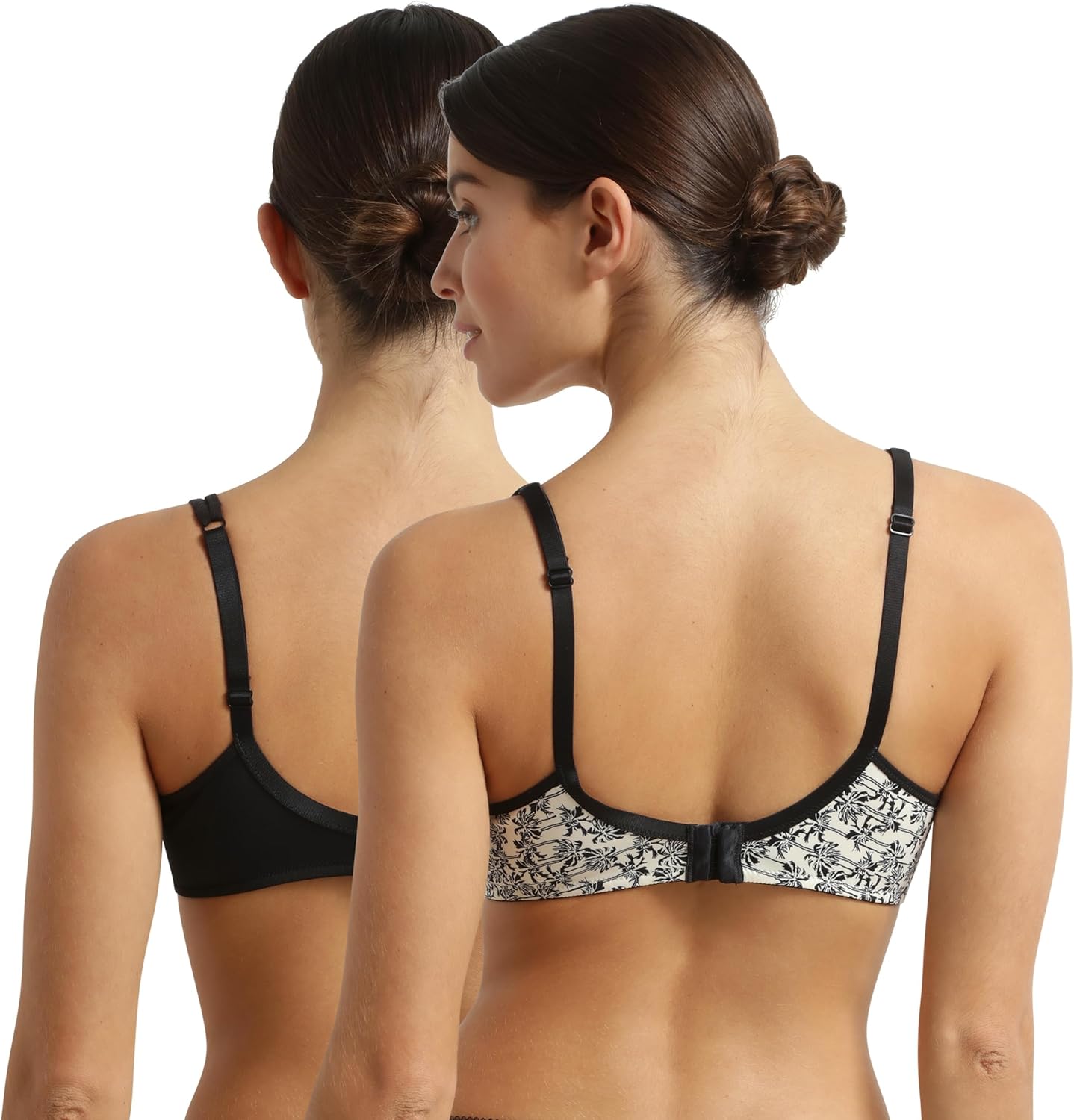 Thumbnail 2 de Soutien-gorge DIM Femme Generous Classic x2 à armatures, microfibre stretch et bretelles larges