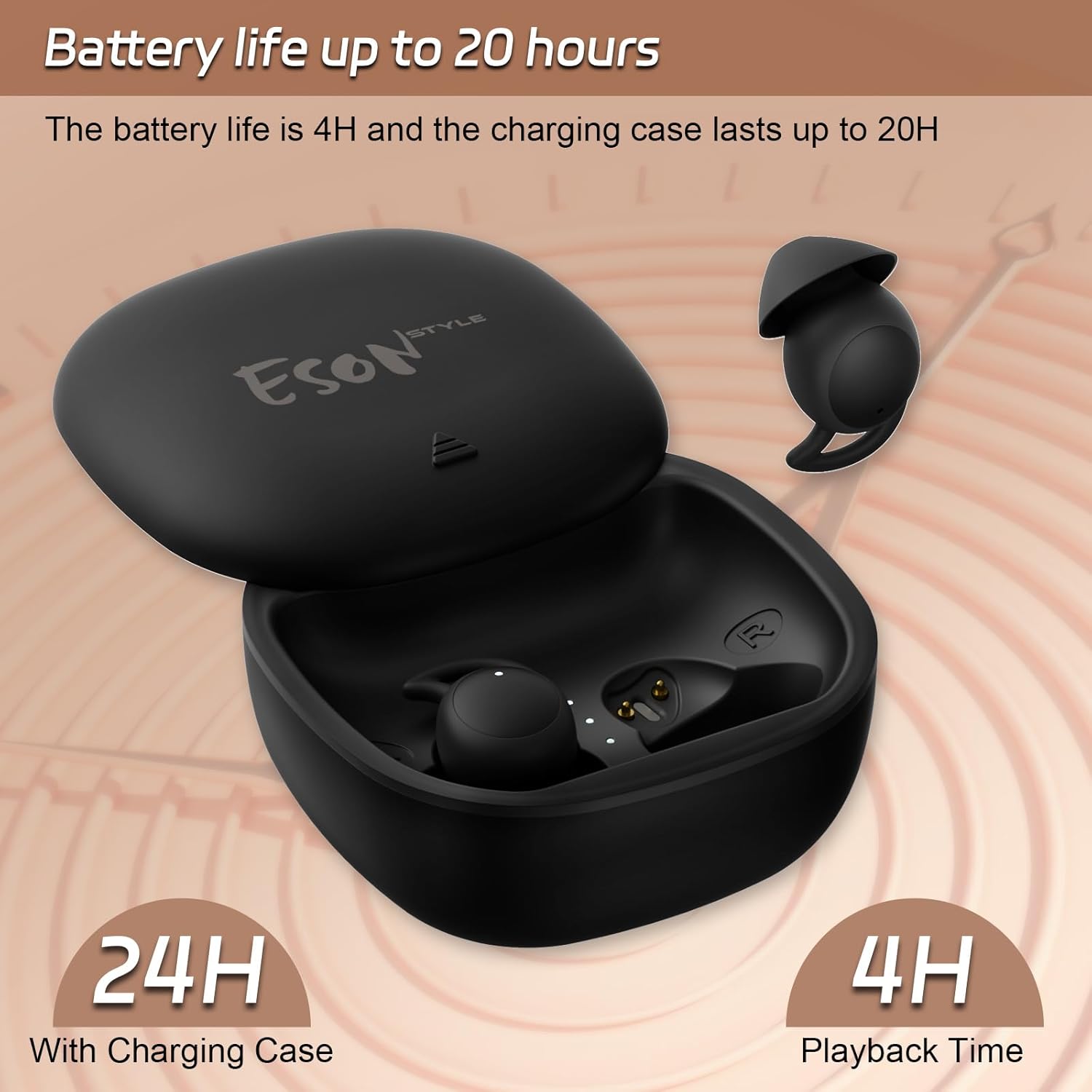 Thumbnail 5 de esonstyle Invisible Sleep Headphones: Sleep Earbuds for Side Sleepers