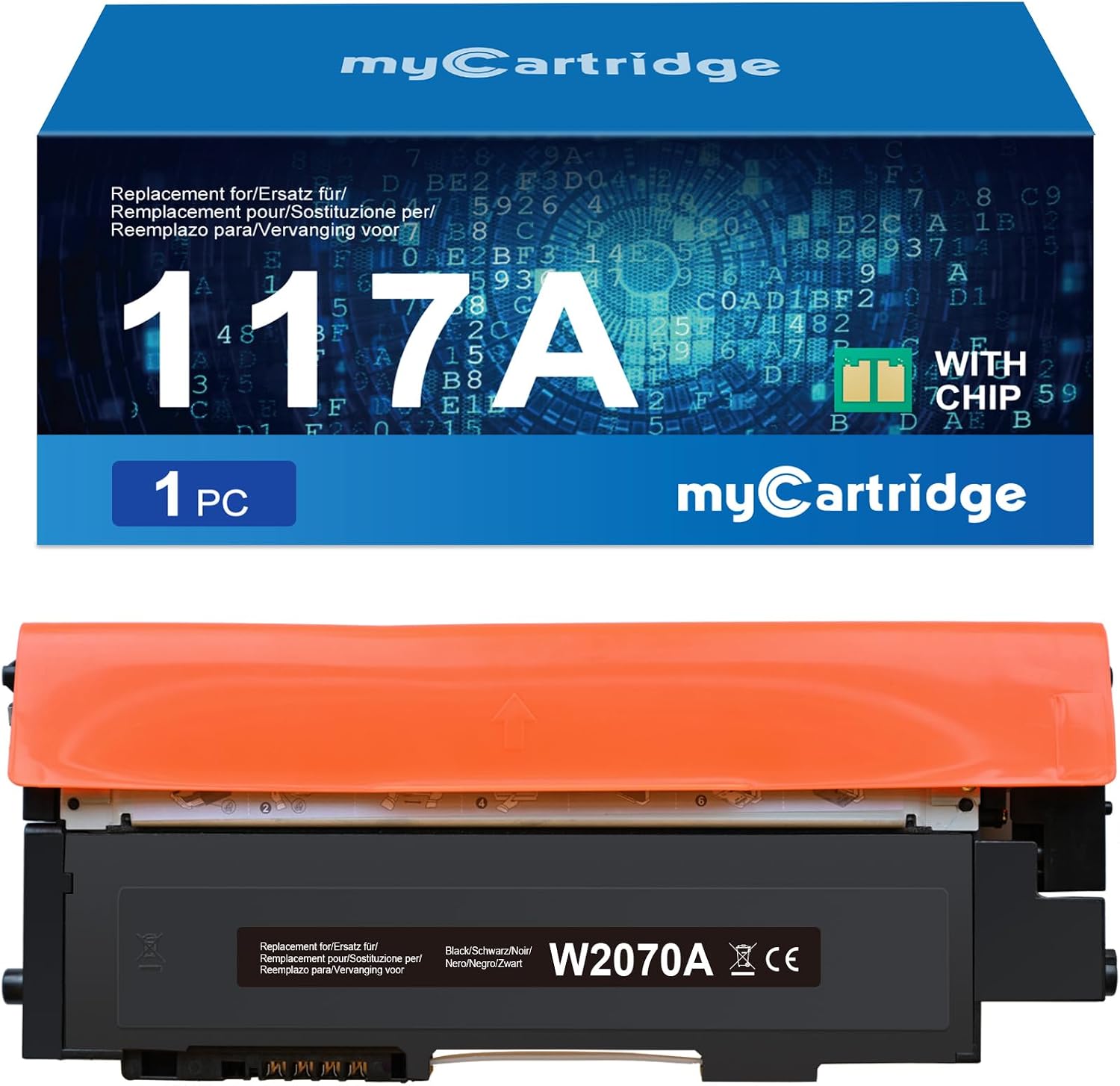 Detalle de MYCARTRIDGE 117A Toner Nero per HP Color