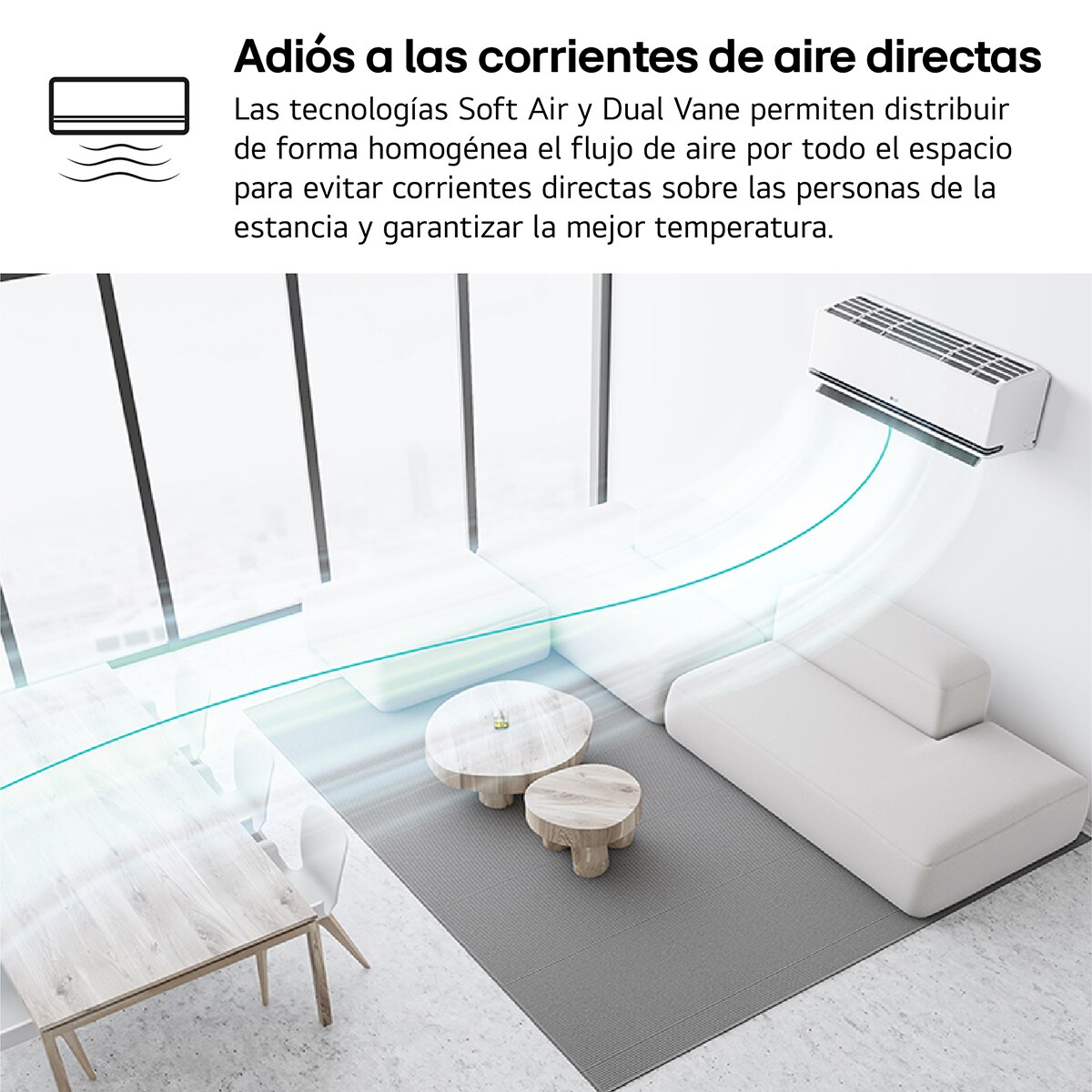 Thumbnail 5 de LG MAGNA99X Multisplit 2x1 aire acondicionado 3.526 Frig/h 🌬️