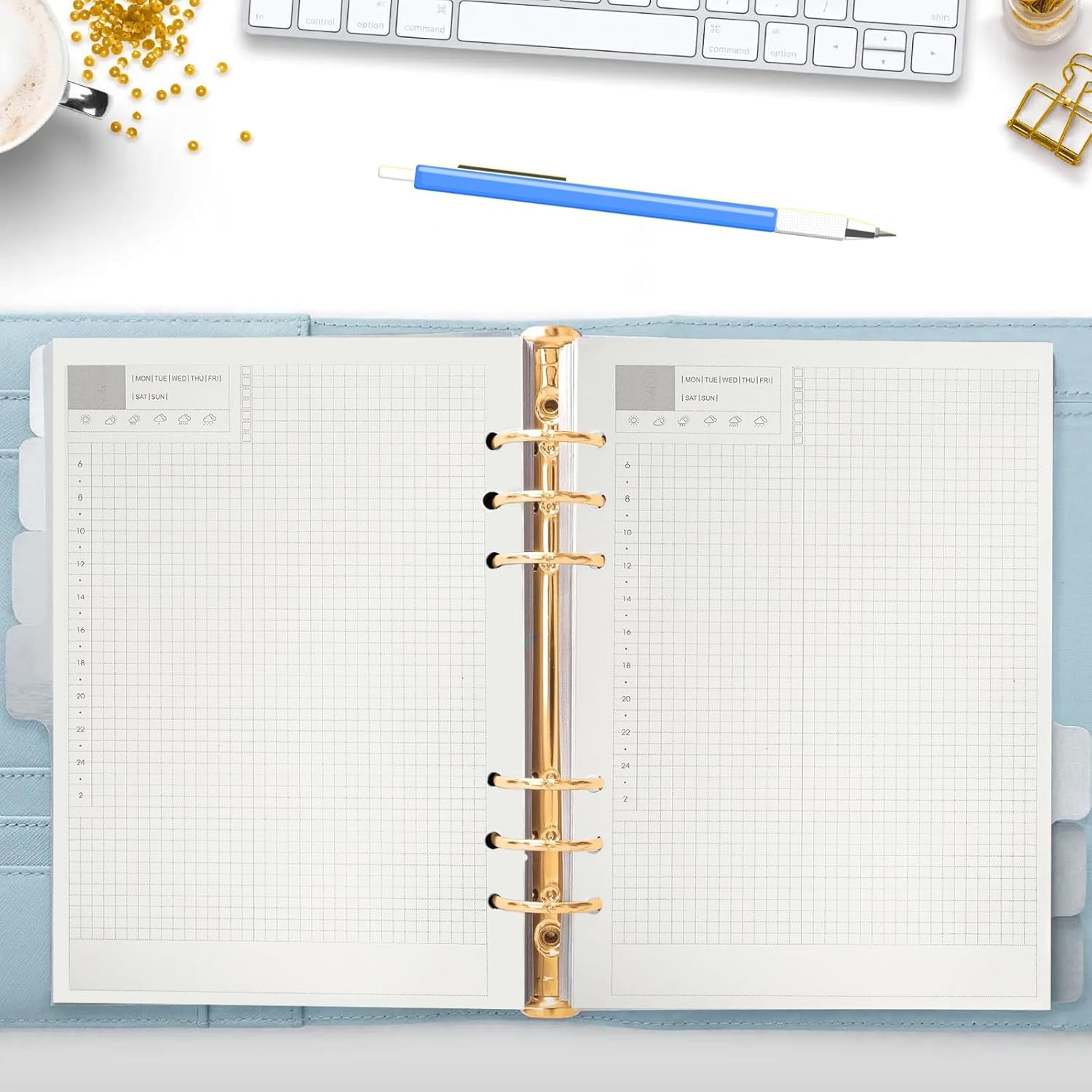 Thumbnail 6 de OCCOUMR 07537 A5-plannernavulling 2026, 6-gaats, 135 pagina’s